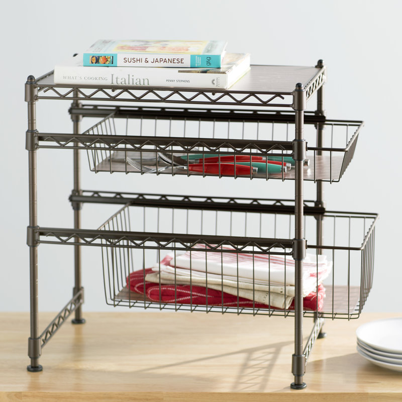 Wayfair Basics™ Wayfair Basics Stackable Kitchen Organizer & Reviews Wayfair